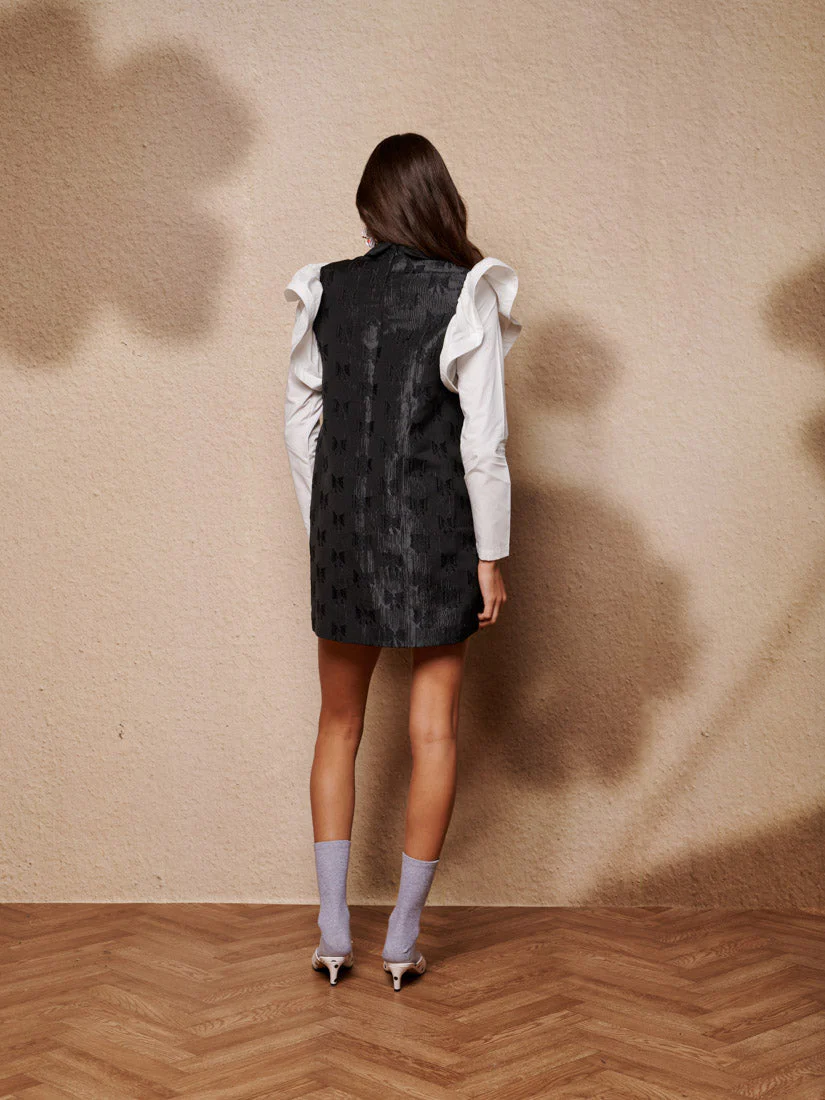 Afterglow Ruffle Mini Dress - Image 3