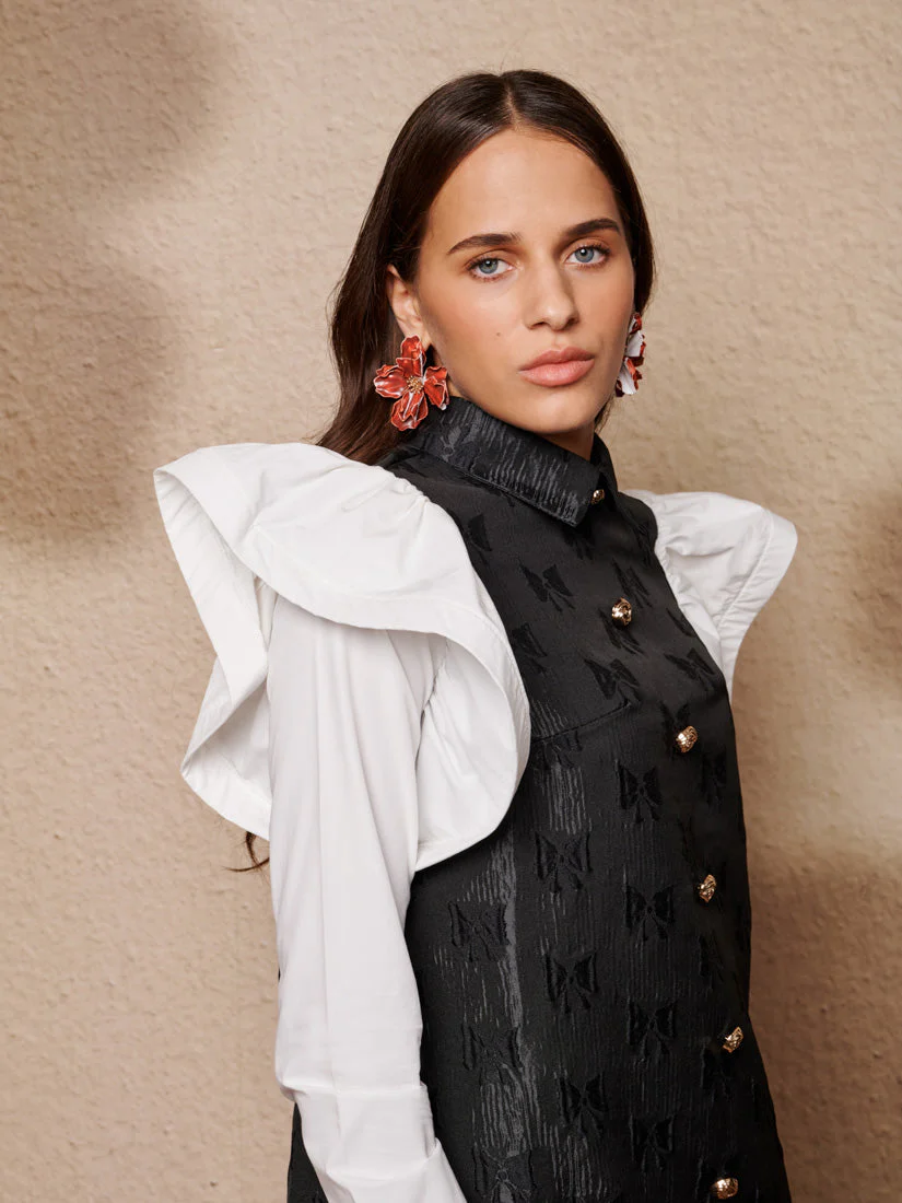 Afterglow Ruffle Mini Dress - Image 5