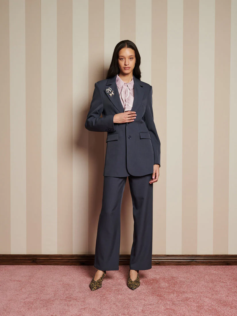 Albert Brooch Single Breasted Blazer - Image 3
