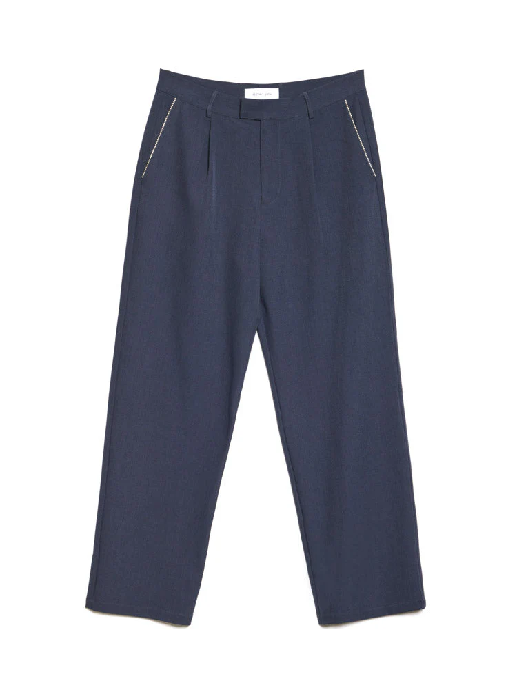 Albert Trimmed Tailored Trousers - Image 9