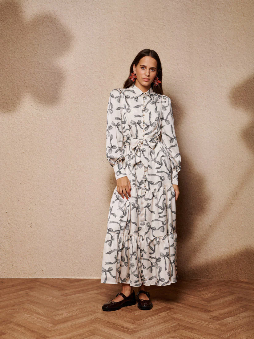 Amara Bow Maxi Dress - Image 4