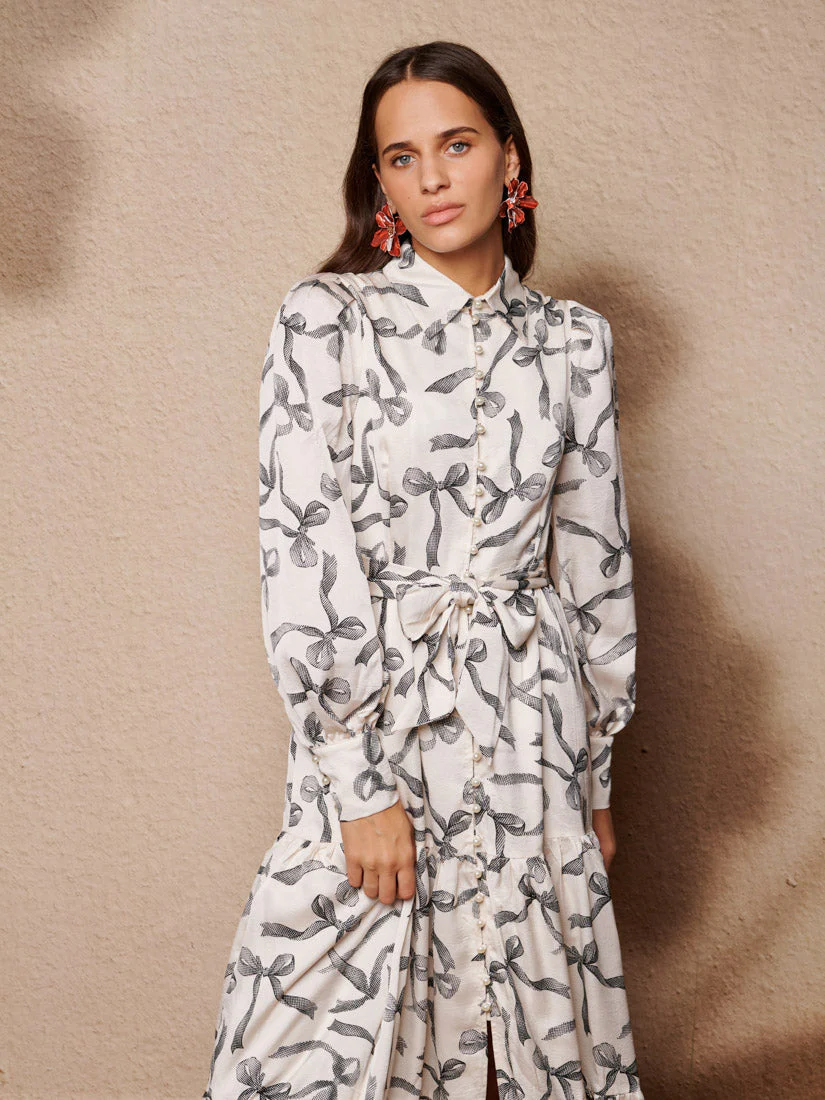 Amara Bow Maxi Dress - Image 5