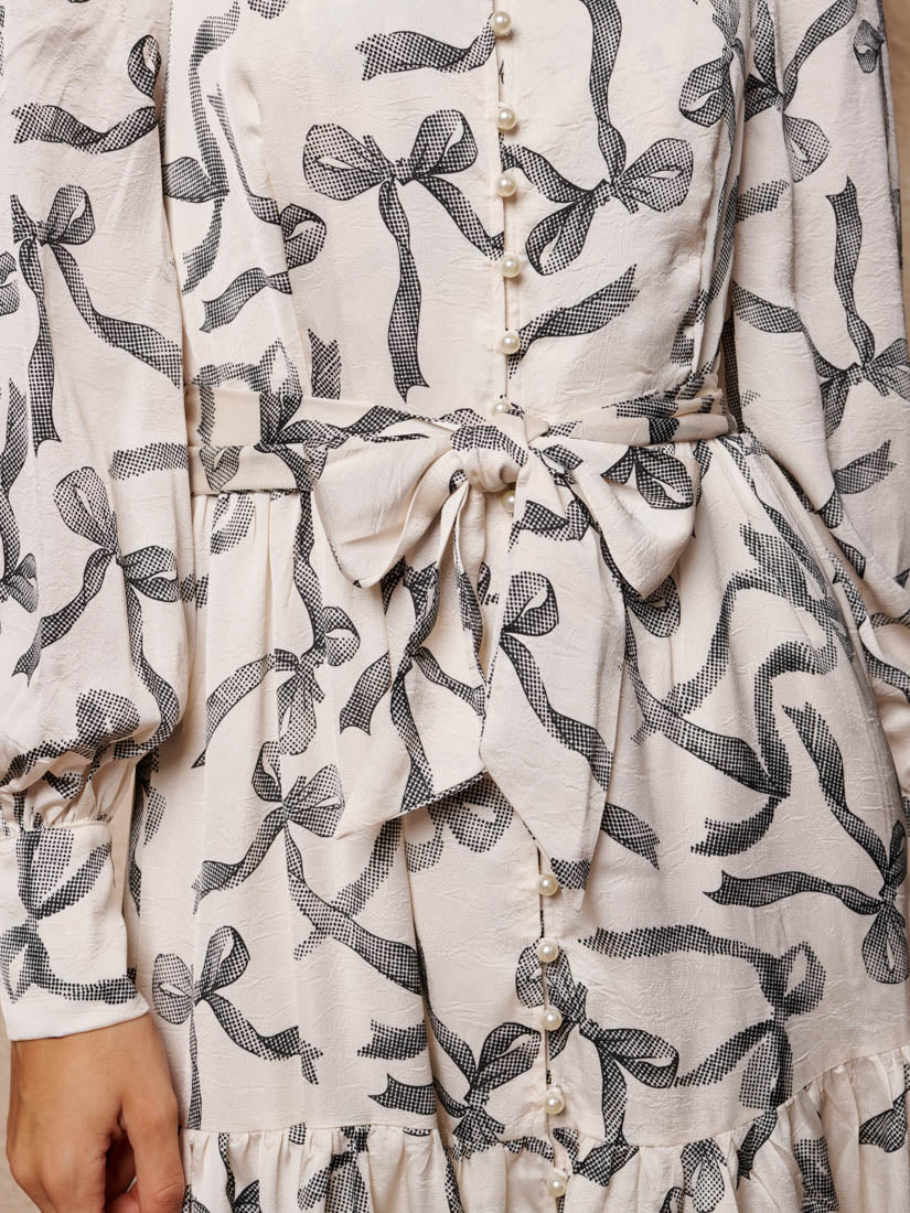 Amara Bow Maxi Dress - Image 6
