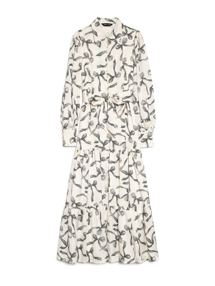 Amara Bow Maxi Dress - Image 7