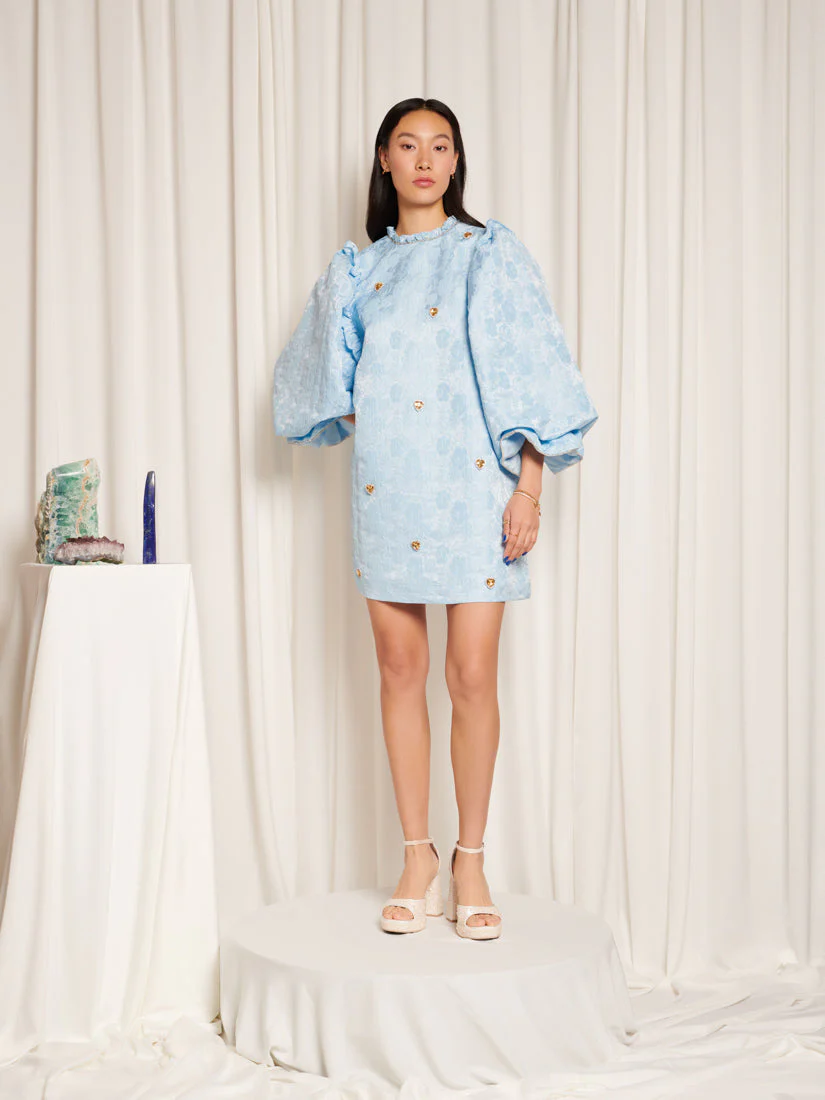 Aquamarine Mini Dress - Image 2