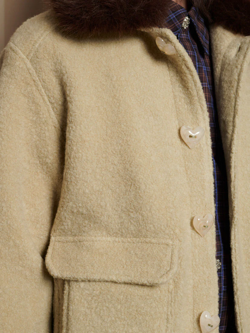 Arden Fur Collar Jacket - Image 8