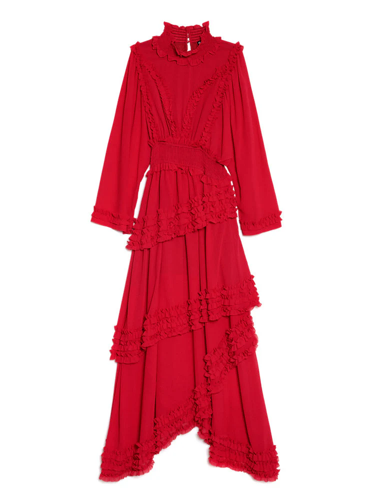Augustine Maxi Ruffles Dress - Image 8