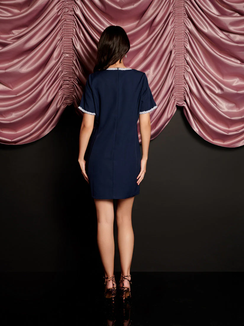 Belle De Nuit Mini Dress - Image 3