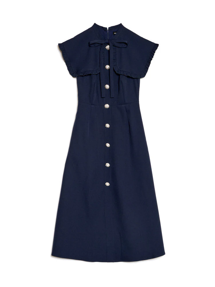 Bibi Bib Collar Midi Dress - Image 8