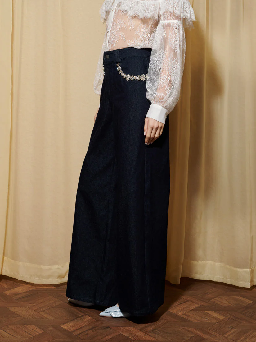 <b>DREAM</b> Brightside Denim Embellished Jeans - Image 2