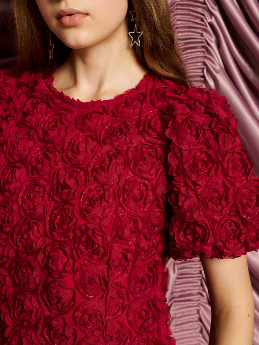 <b>DREAM</b> Cabaret Floral Midi Dress - Image 6