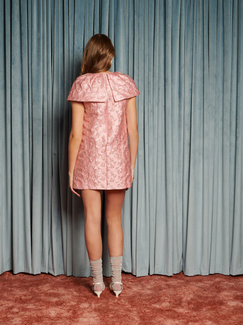 Cameo Cape Mini Dress - Image 3