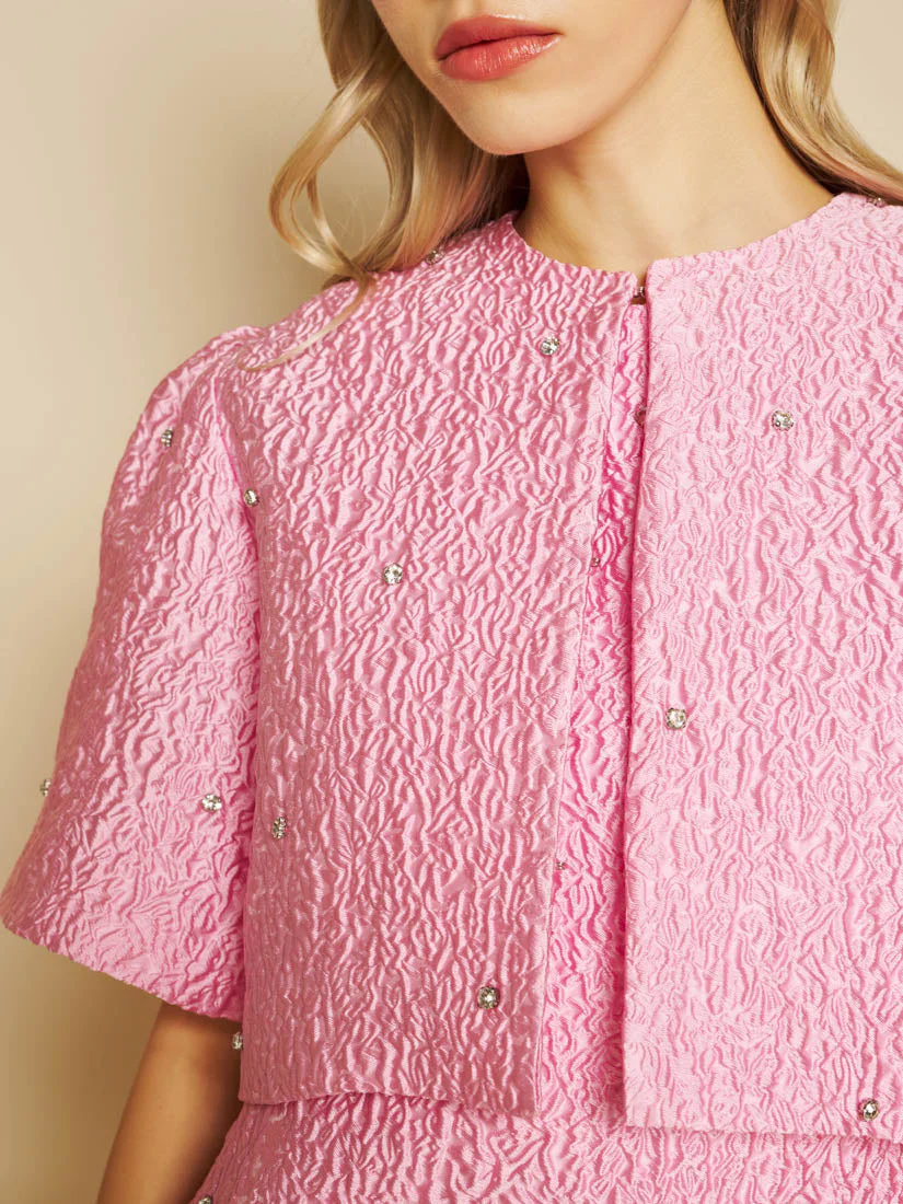 Céleste Gem Jacquard Jacket - Image 6