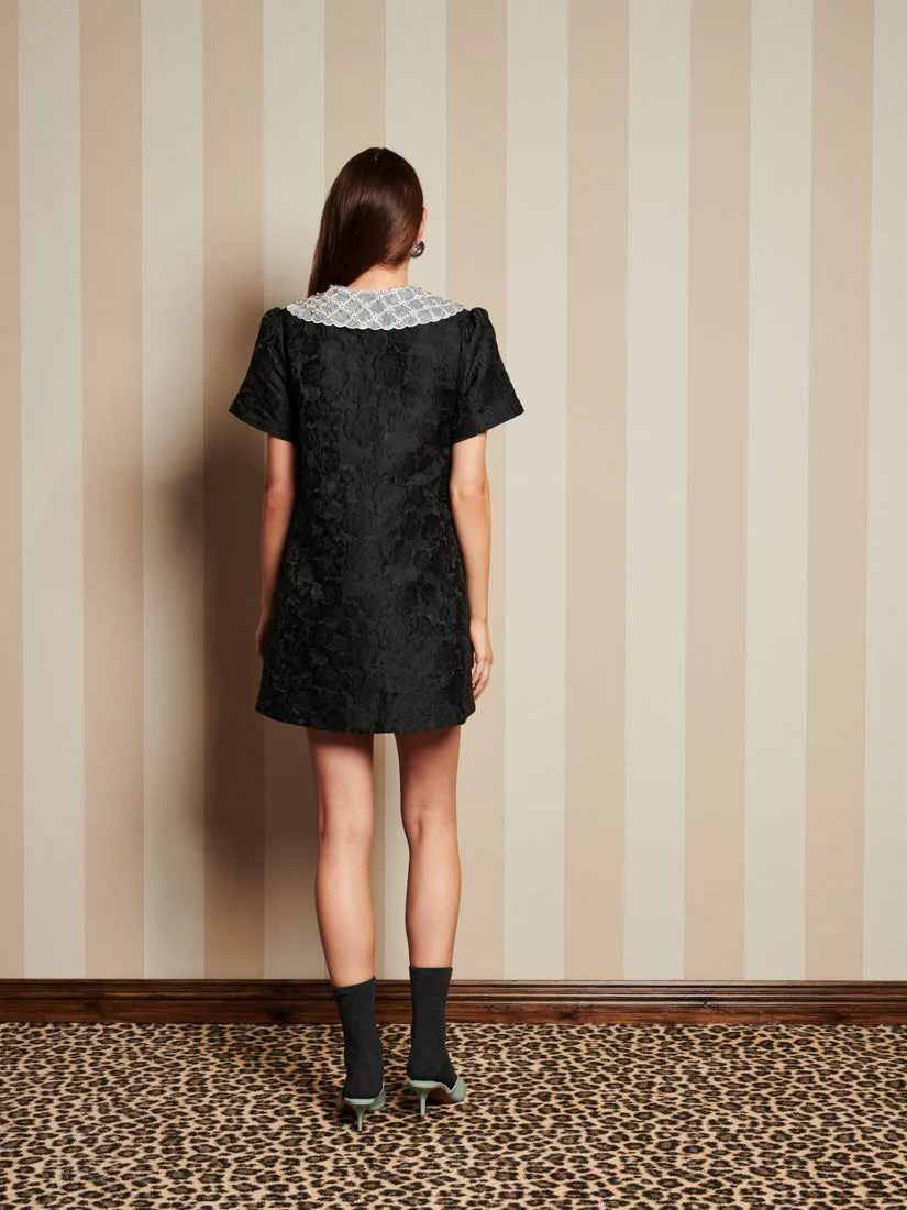 <b>DREAM</b> Chandelier Jacquard Mini Dress - Image 3