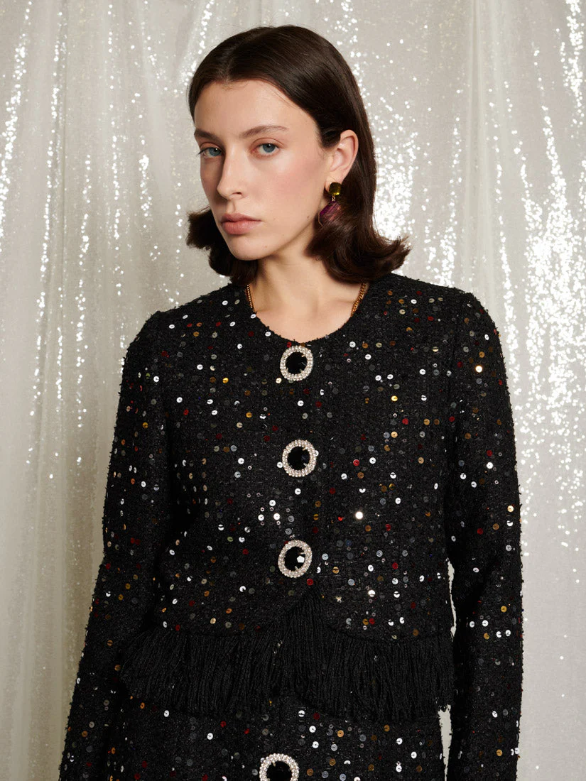 <b>DREAM</b> Confetti Crew Tweed Jacket - Image 5