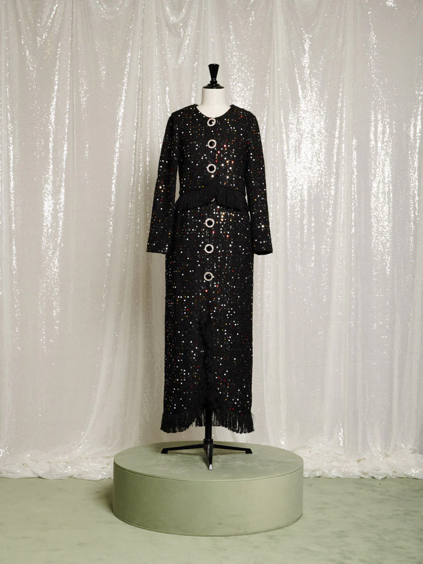 <b>DREAM</b> Confetti Crew Tweed Jacket - Image 7