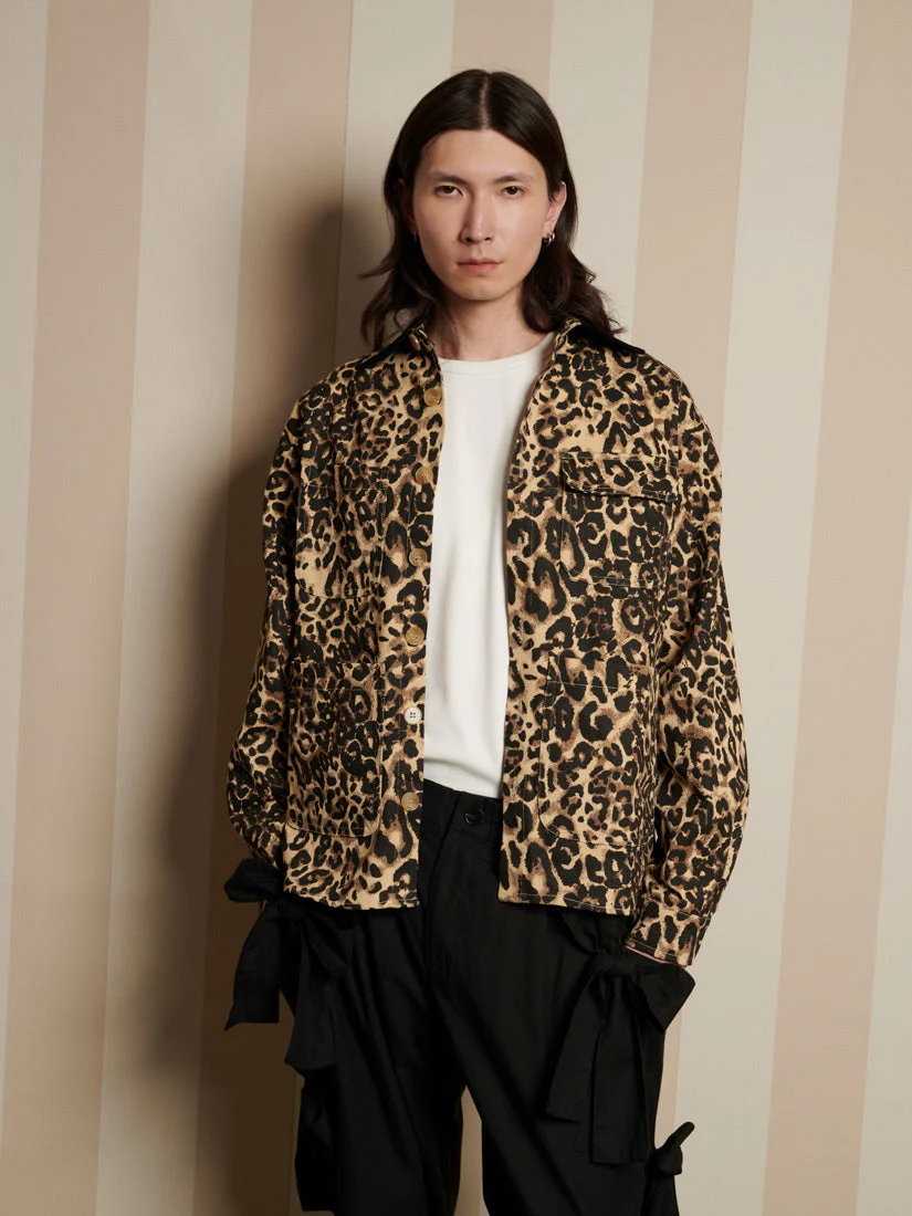 Conrad Leopard Worker Jacket