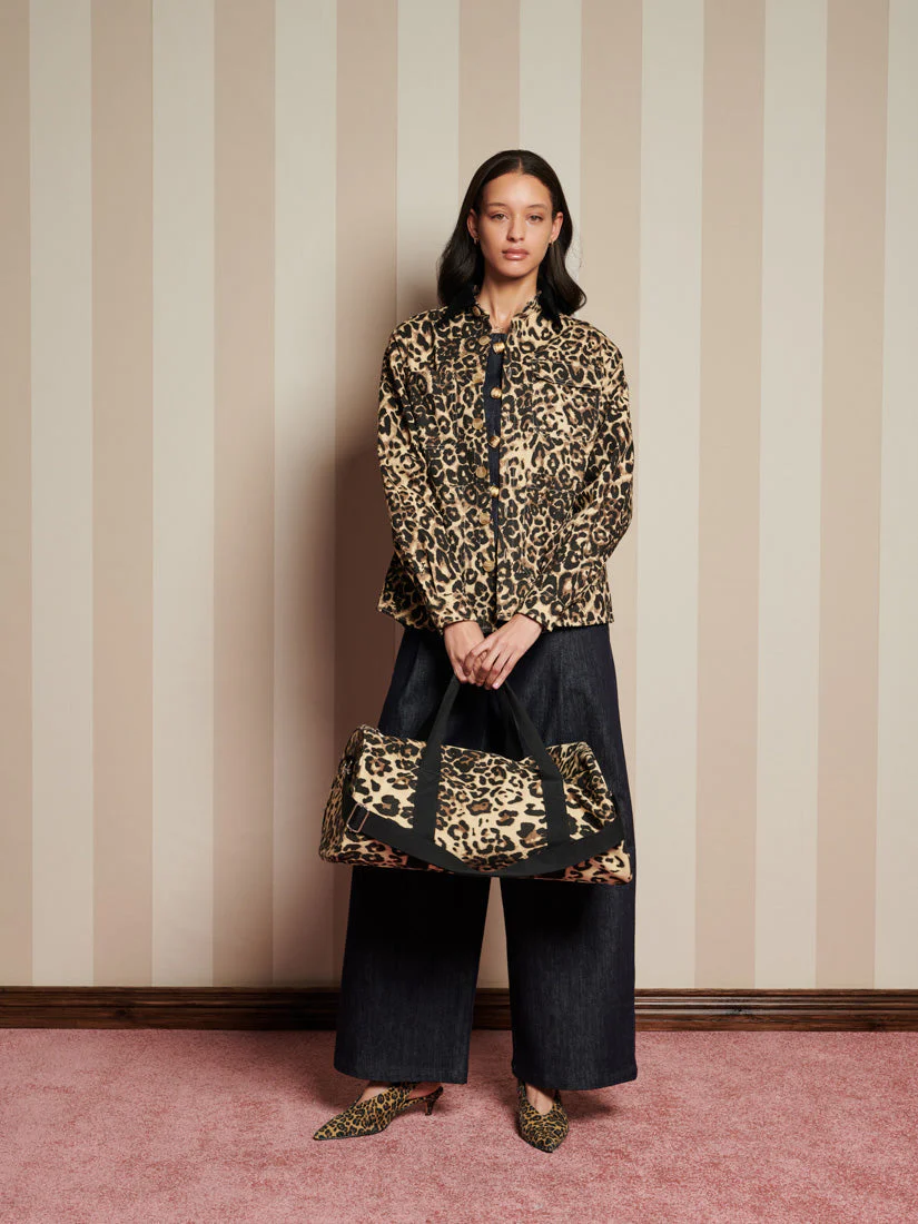 Conrad Leopard Worker Jacket - Image 4