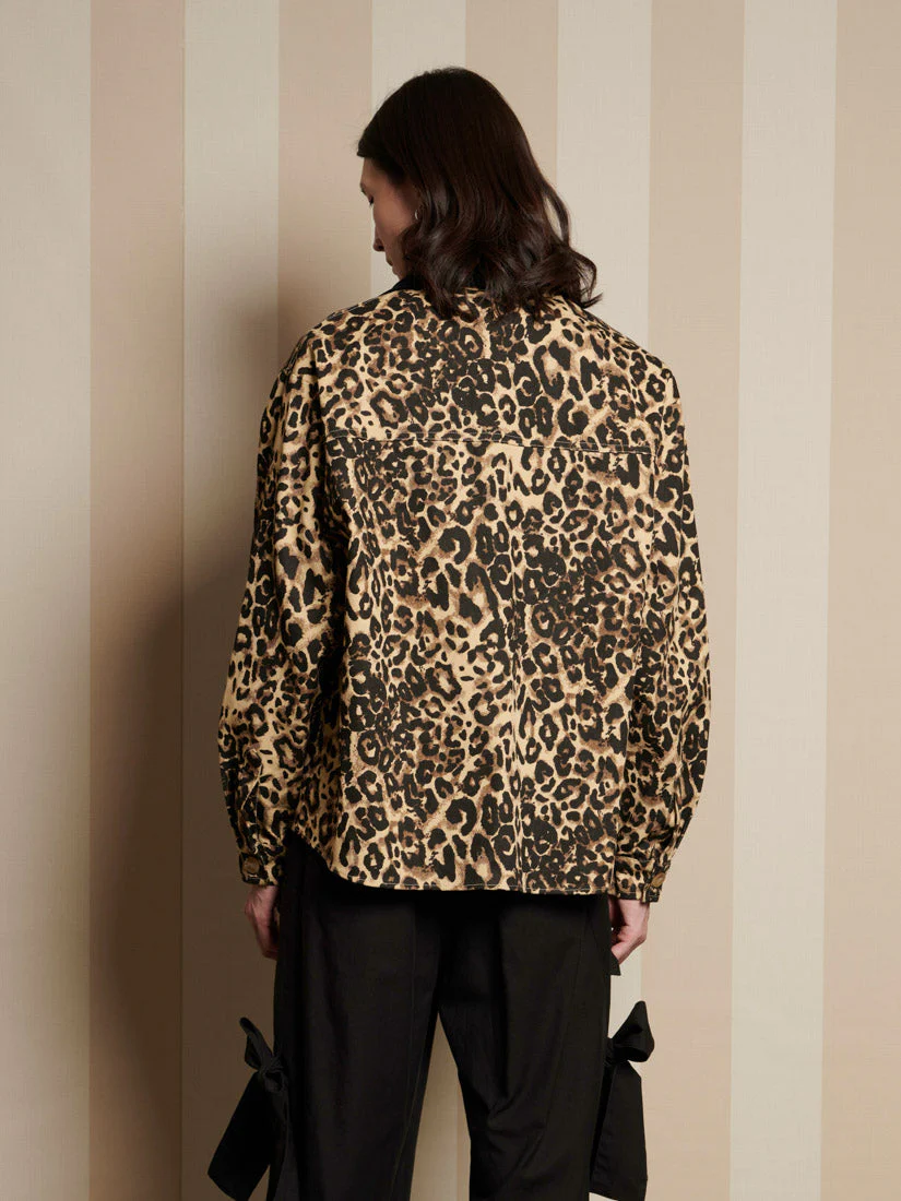 Conrad Leopard Worker Jacket - Image 6