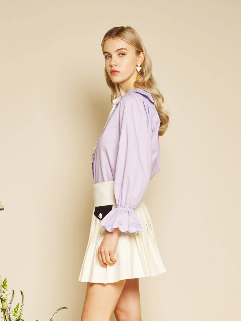 Dahlia Embroidered Blouse - Image 2