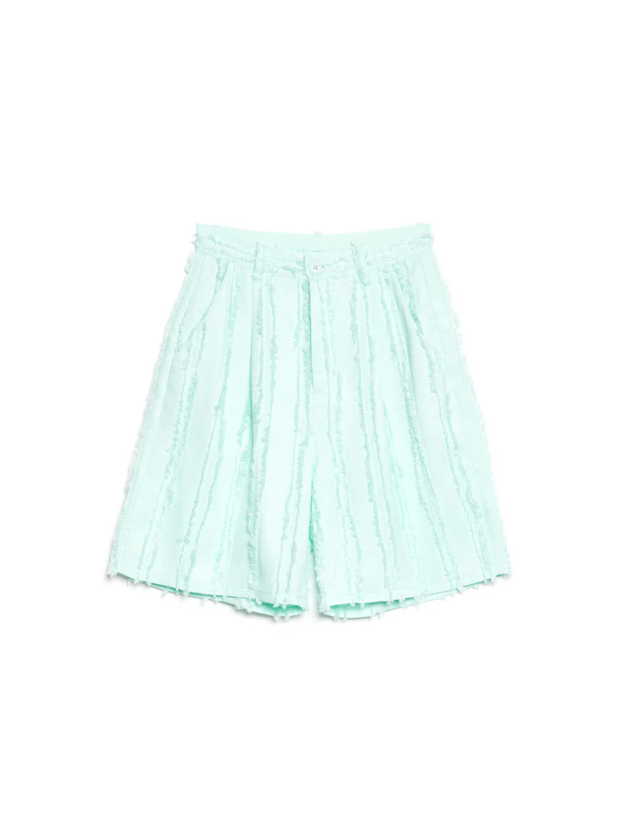 Davy Frayed Bermuda Shorts - Image 9
