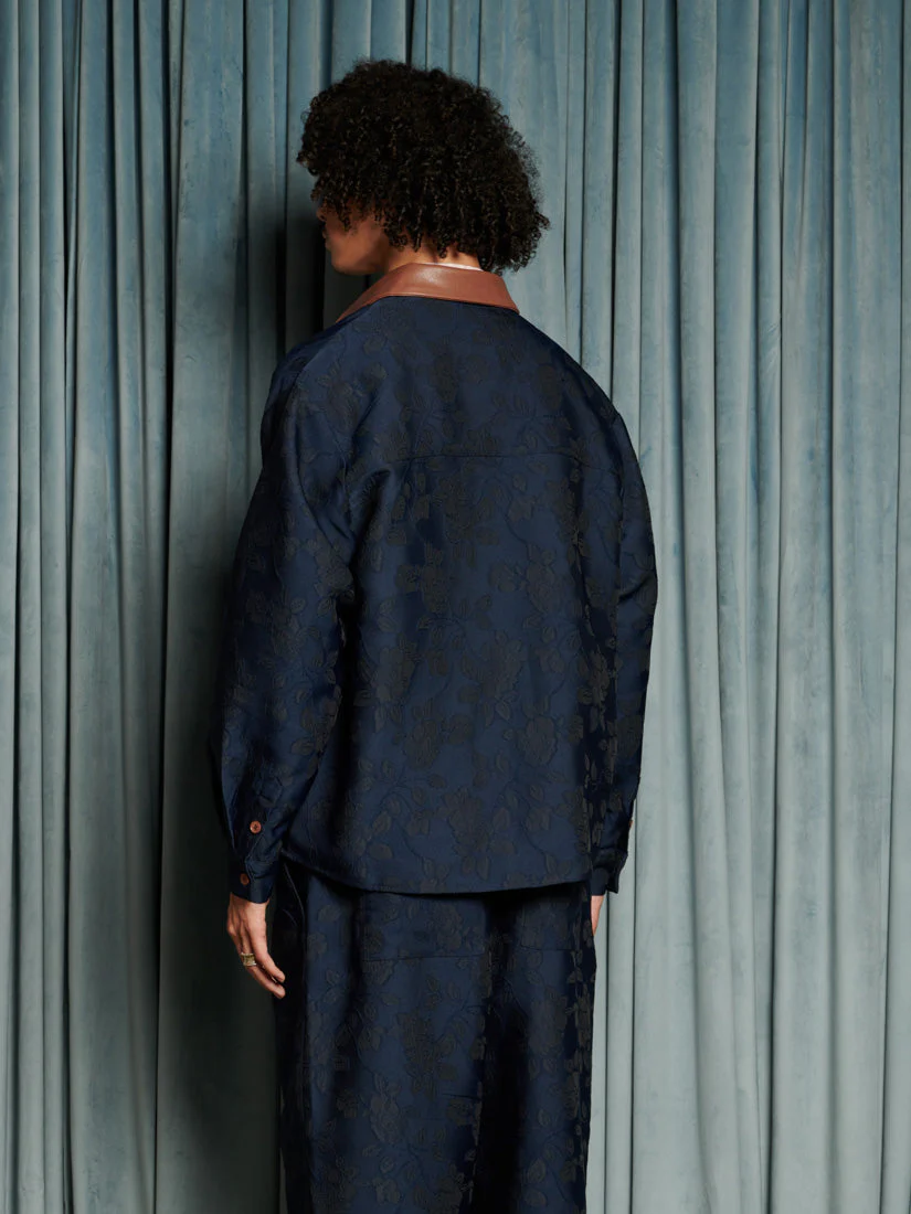 Dinah Jacquard Overshirt - Image 4