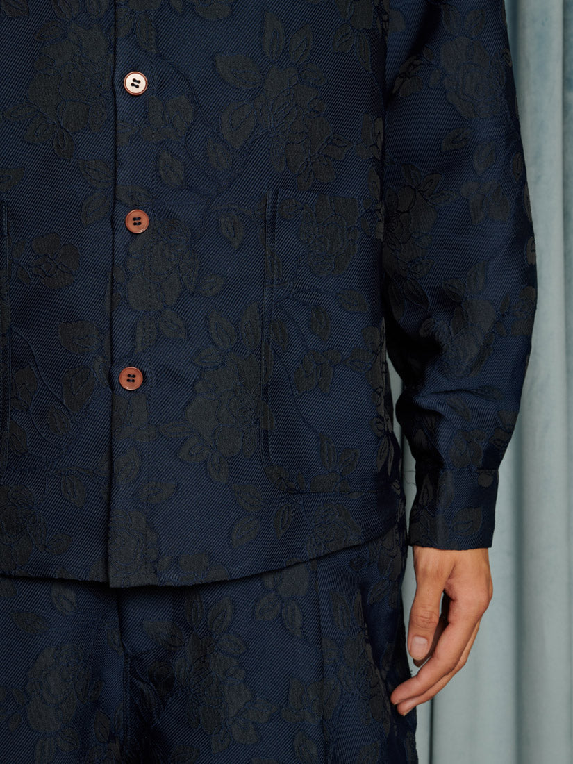 Dinah Jacquard Overshirt - Image 6