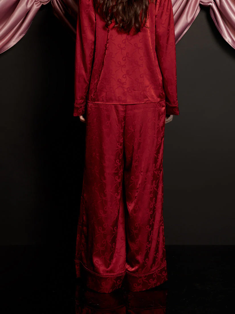 Dita Bow Pyjama Trousers - Image 3