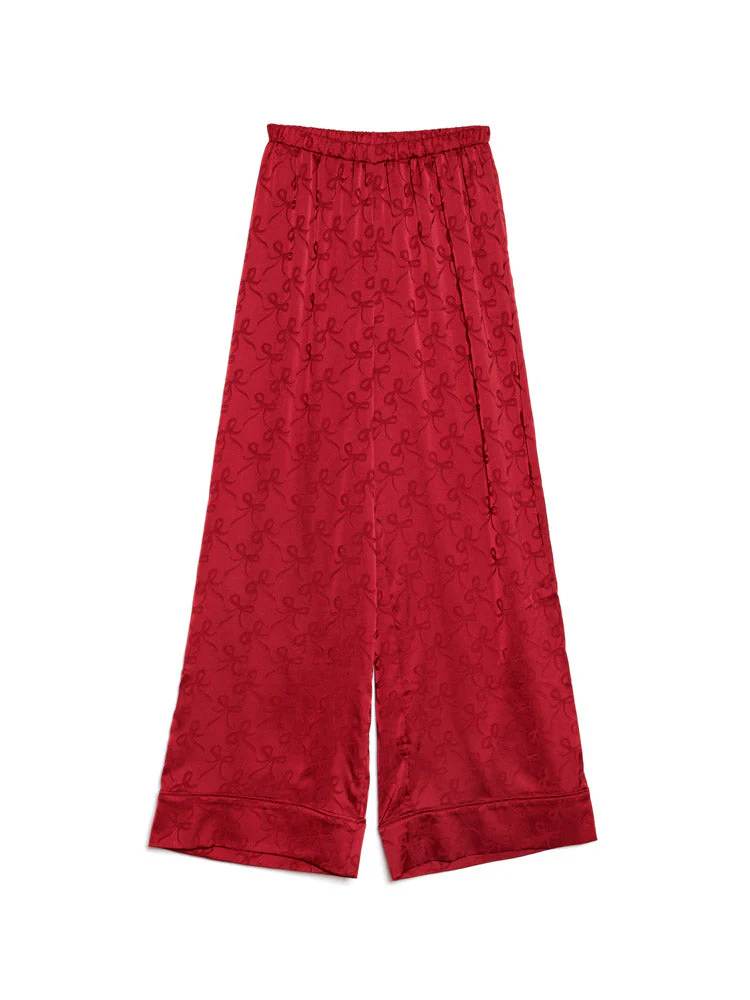 Dita Bow Pyjama Trousers - Image 7