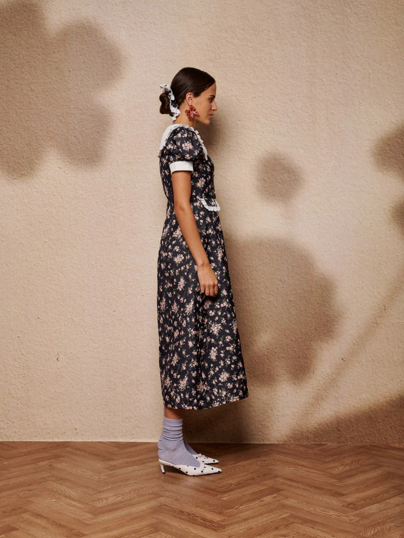 Eclipse Ditsy Midi Dress - Image 2