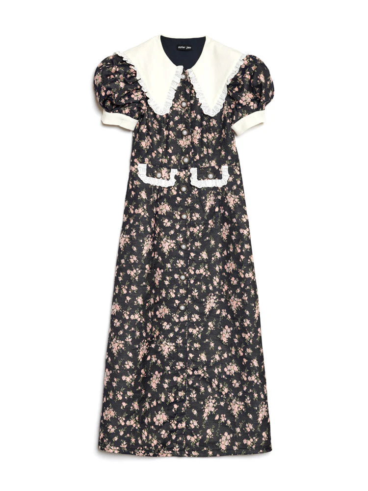 Eclipse Ditsy Midi Dress - Image 7
