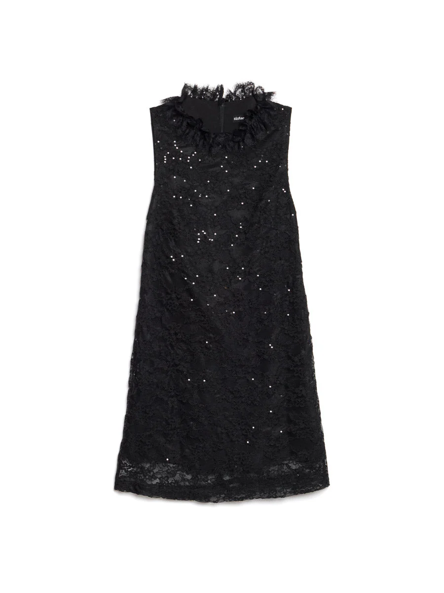 Eclipse Lace Mini Dress - Image 7