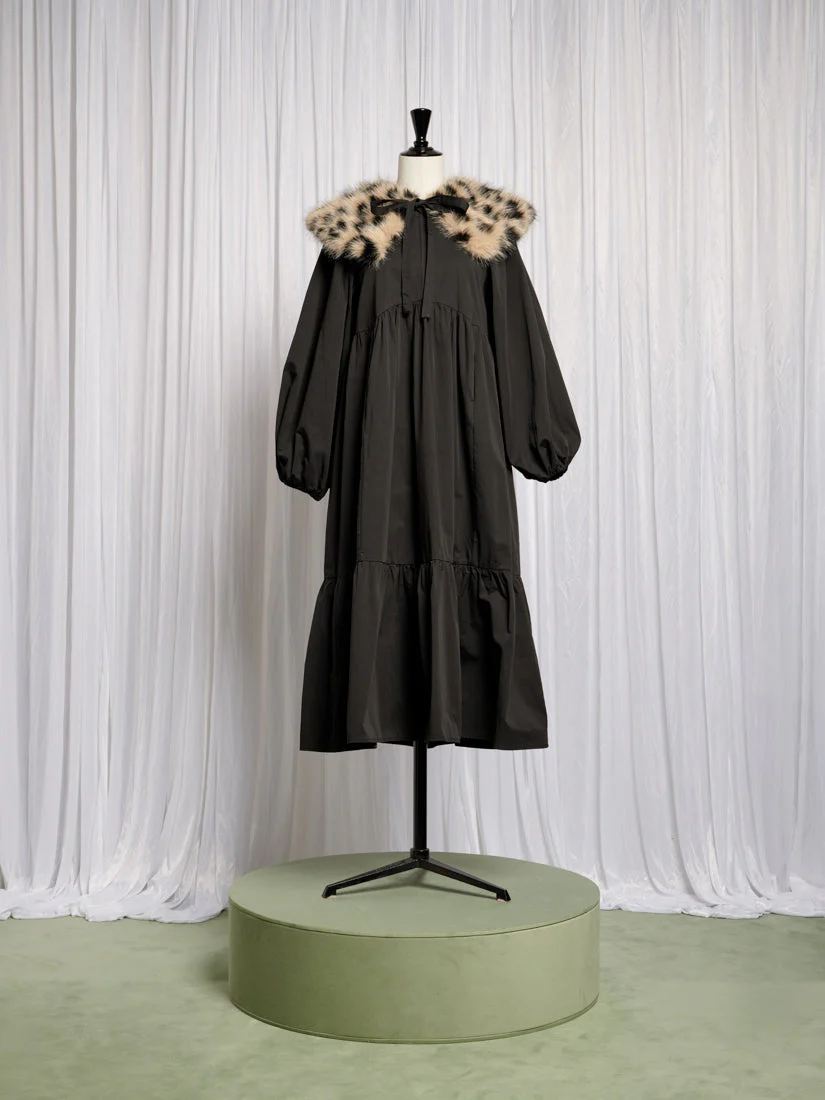 Eleanor Removable Collar Maxi Dress - Image 4