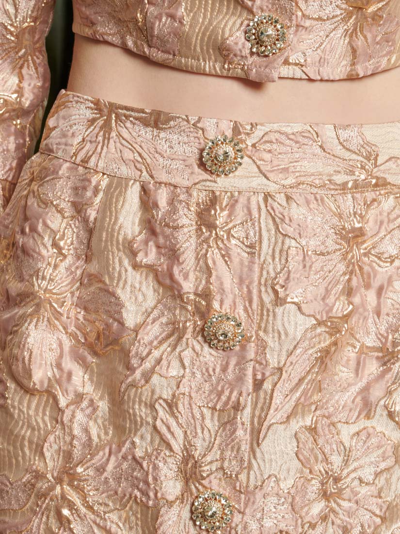 <b>DREAM</b> Elsewhere Jacquard Midi Skirt - Image 6