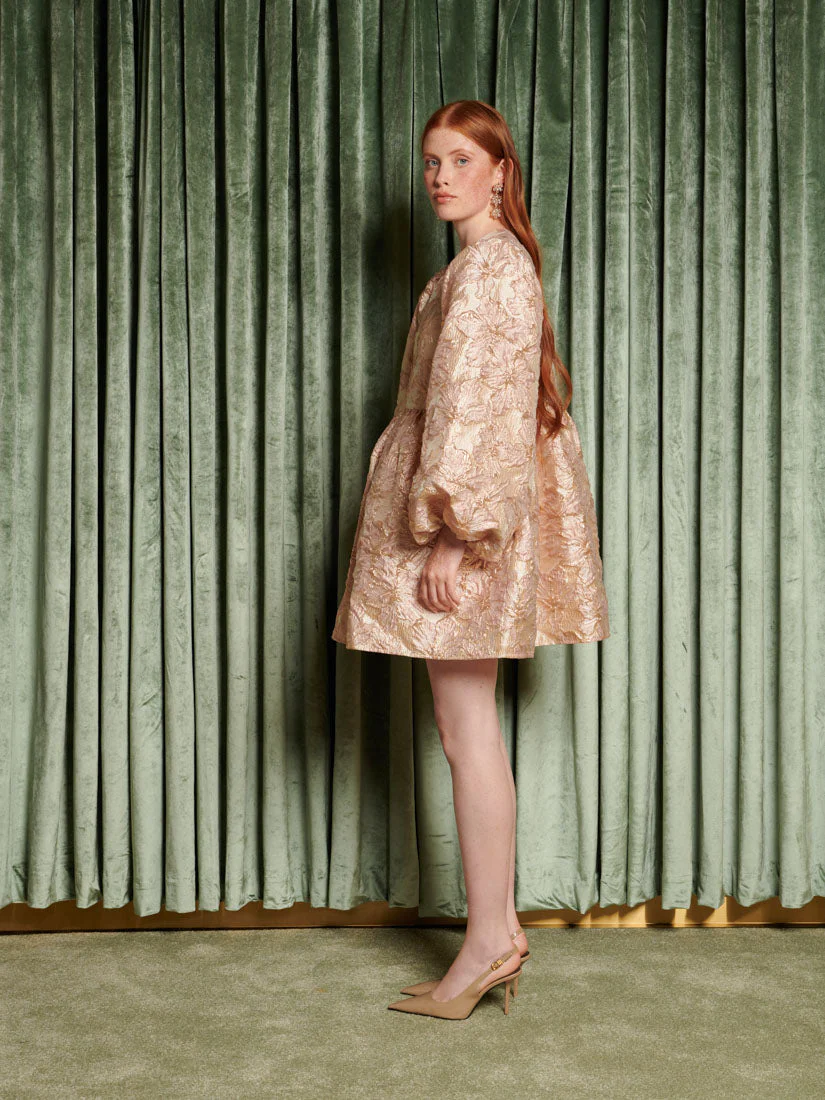 <b>DREAM</b> Elsewhere Jacquard Mini Dress - Image 2