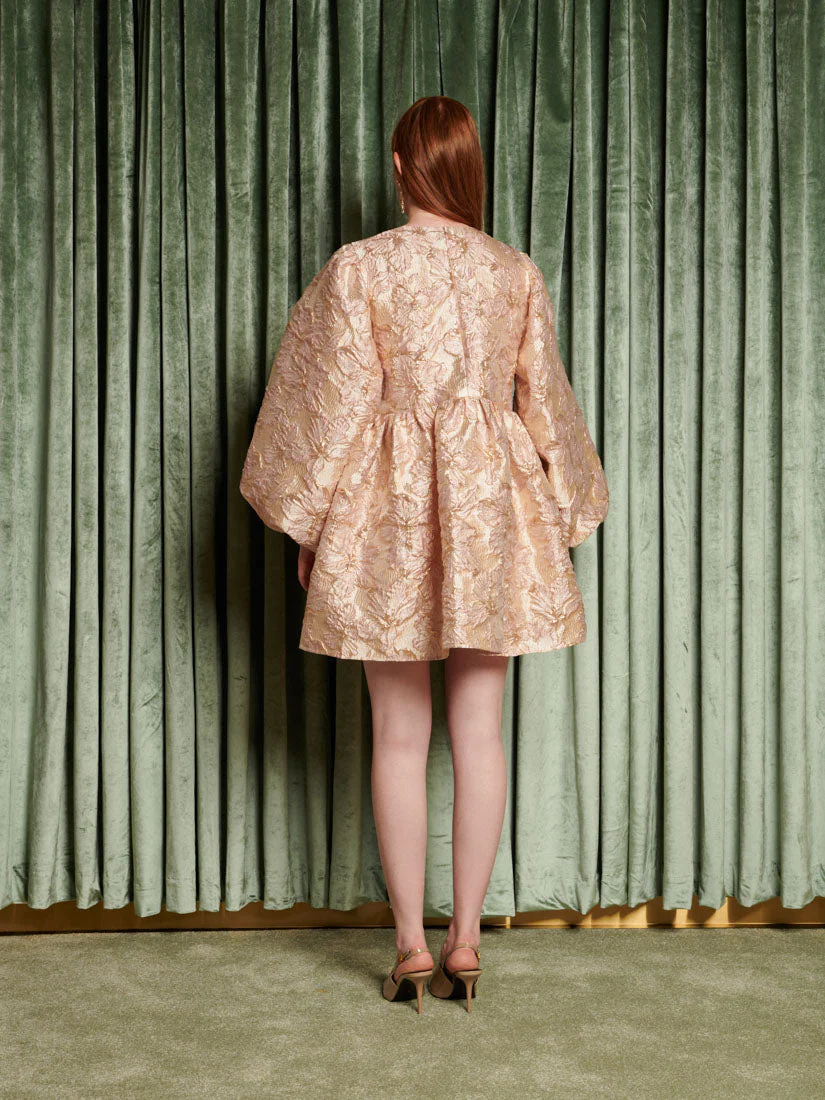 <b>DREAM</b> Elsewhere Jacquard Mini Dress - Image 3