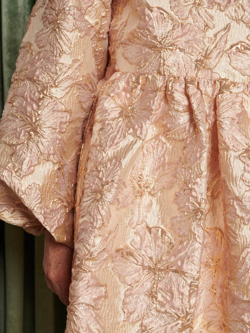 <b>DREAM</b> Elsewhere Jacquard Mini Dress - Image 6