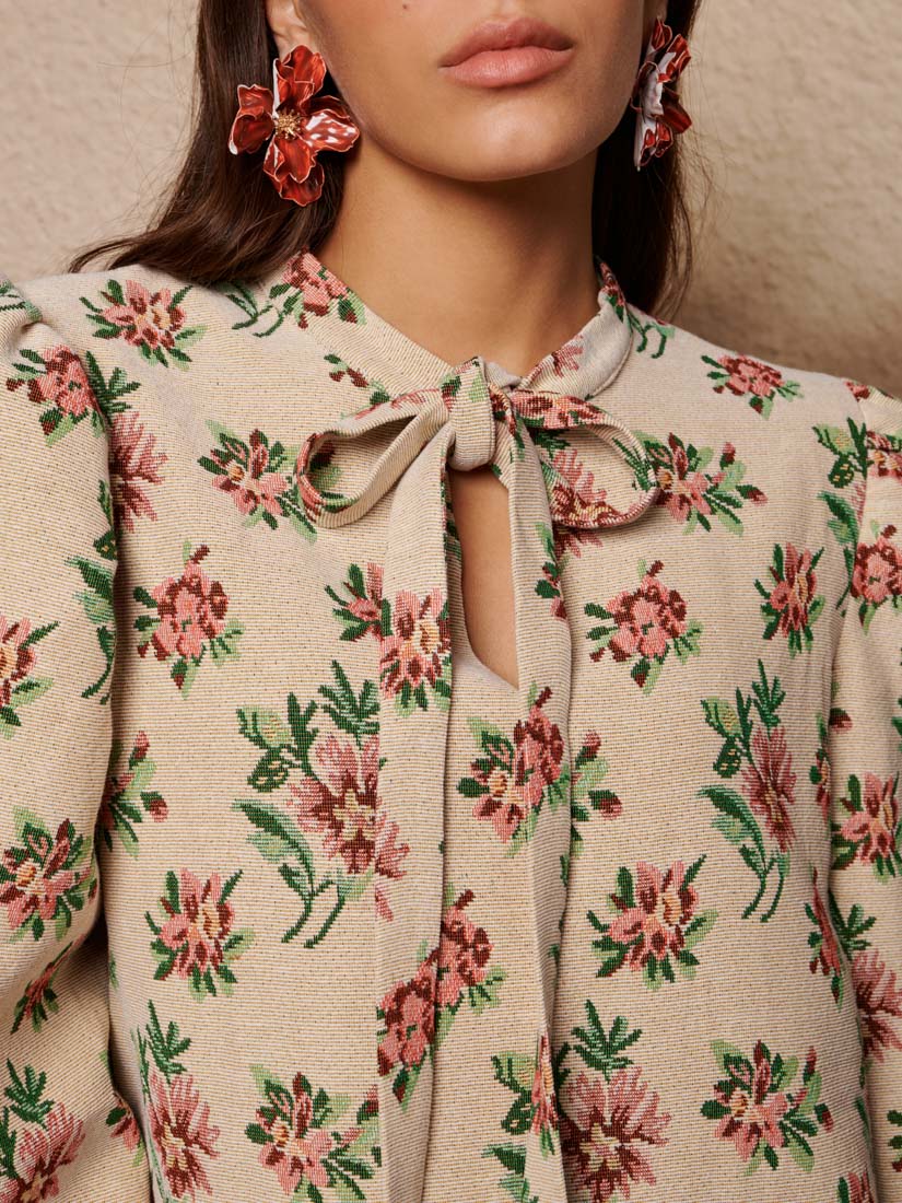 Ember Tapestry Mini Dress - Image 6