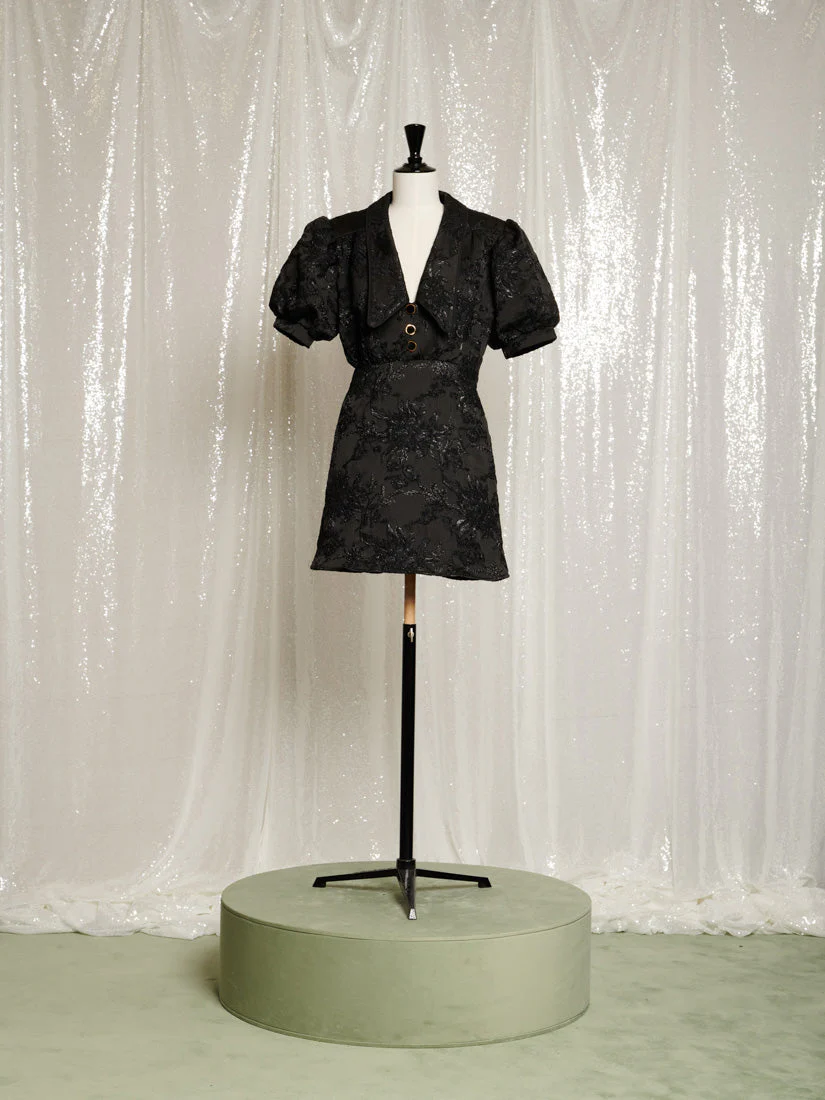 Eternal Jacquard Mini Dress - Image 7