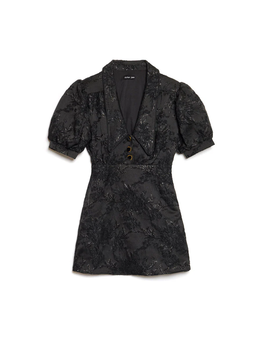 Eternal Jacquard Mini Dress - Image 8