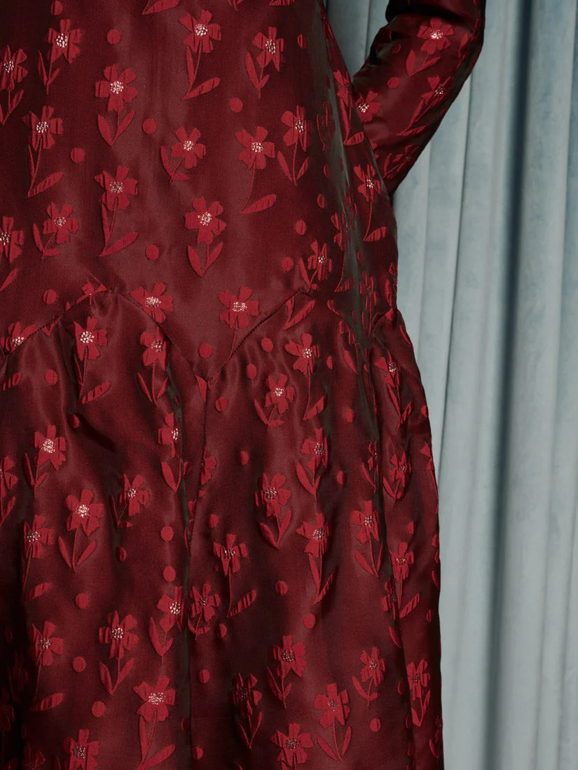 Fade Floral Midi Dress - Image 6