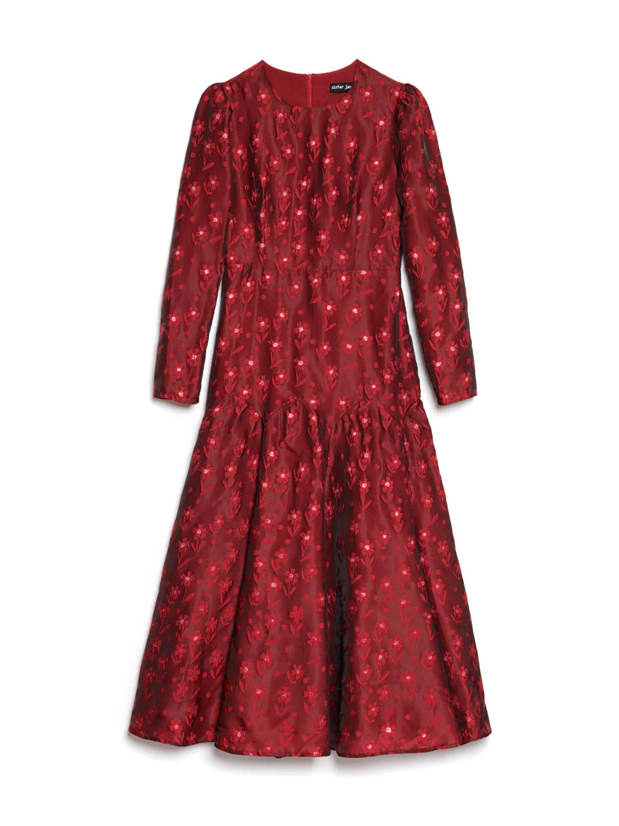 Fade Floral Midi Dress - Image 7