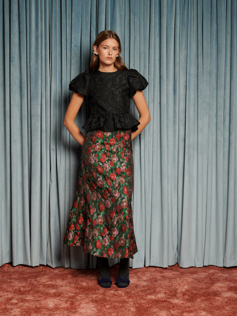 Fantasy Jacquard Midi Skirt - Image 4