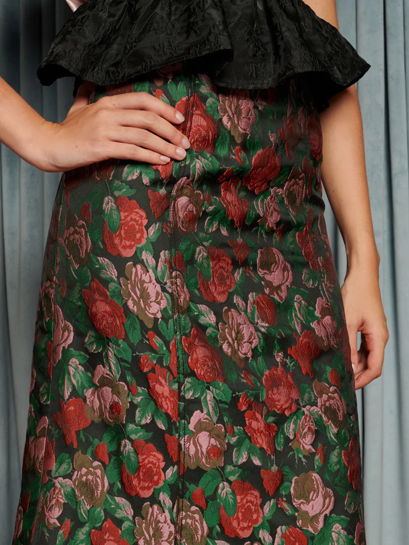 Fantasy Jacquard Midi Skirt - Image 5