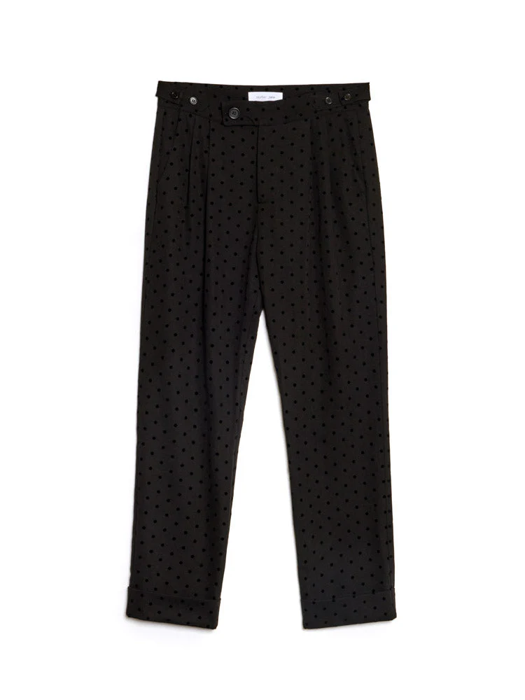 Frankie Polka Dot Tailored Trousers - Image 9