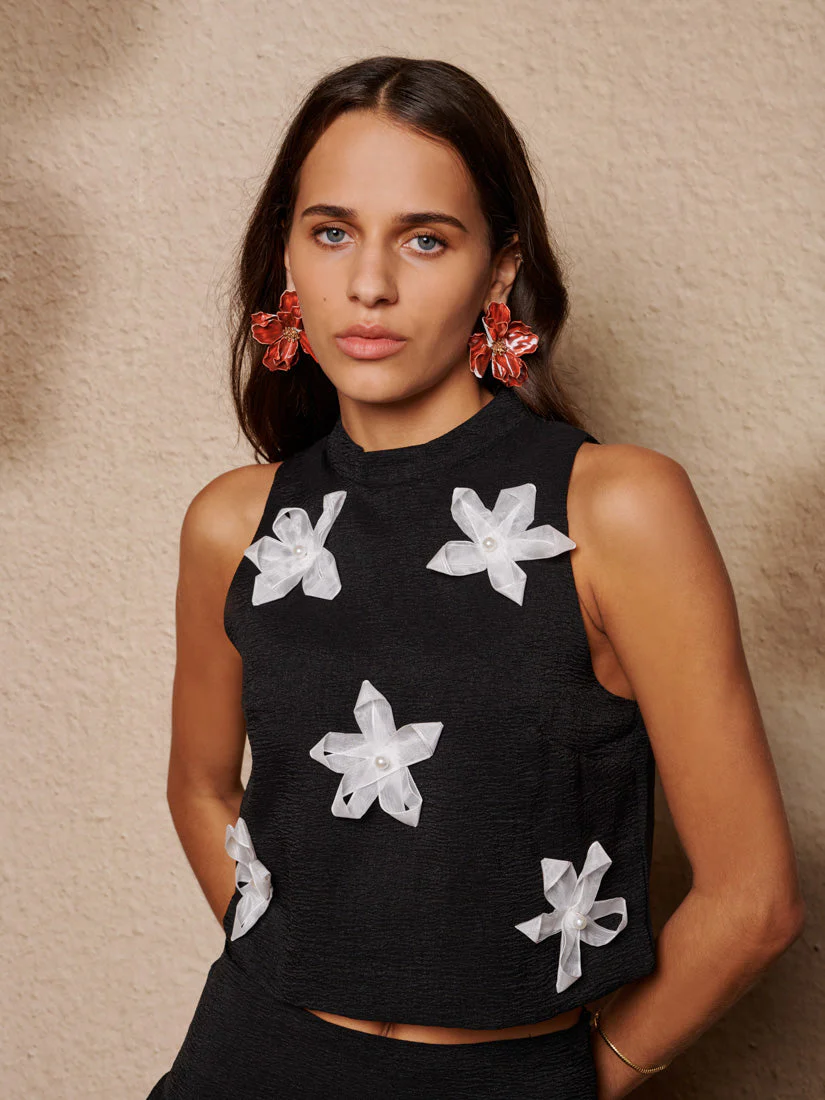 Glow Flora Cropped Top - Image 5