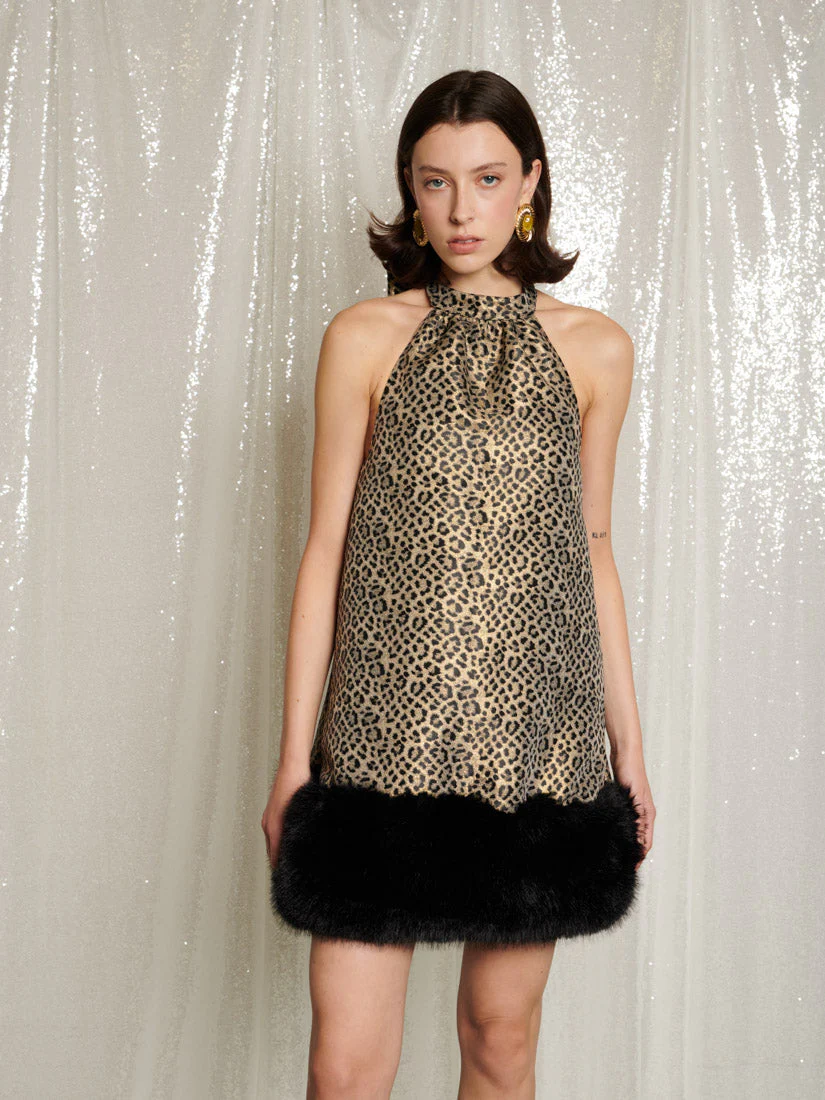 Golden Bells Mini Dress