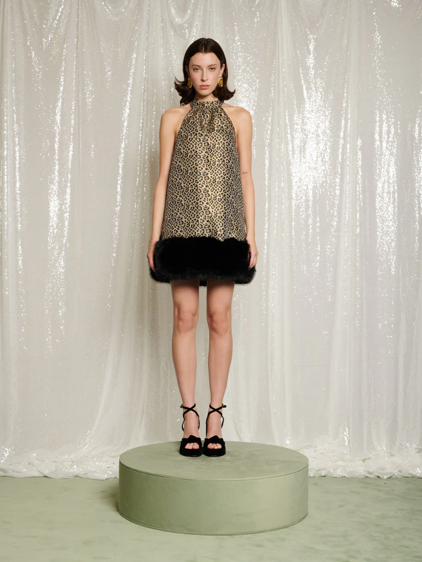 Golden Bells Mini Dress - Image 2
