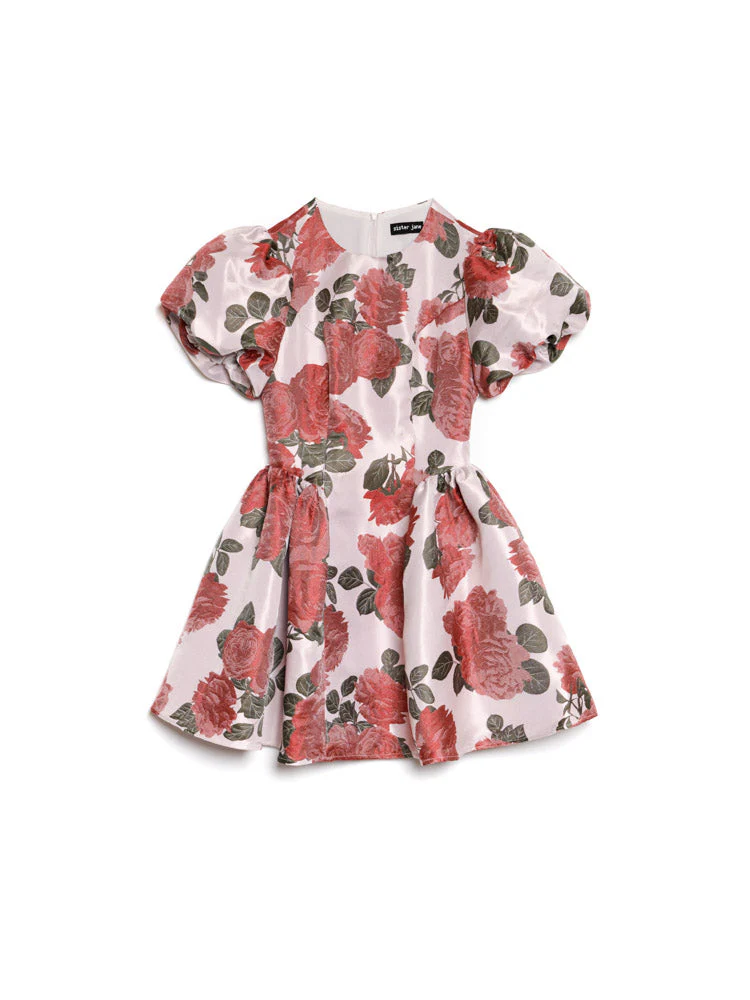 Good Days Jacquard Mini Dress - Image 7