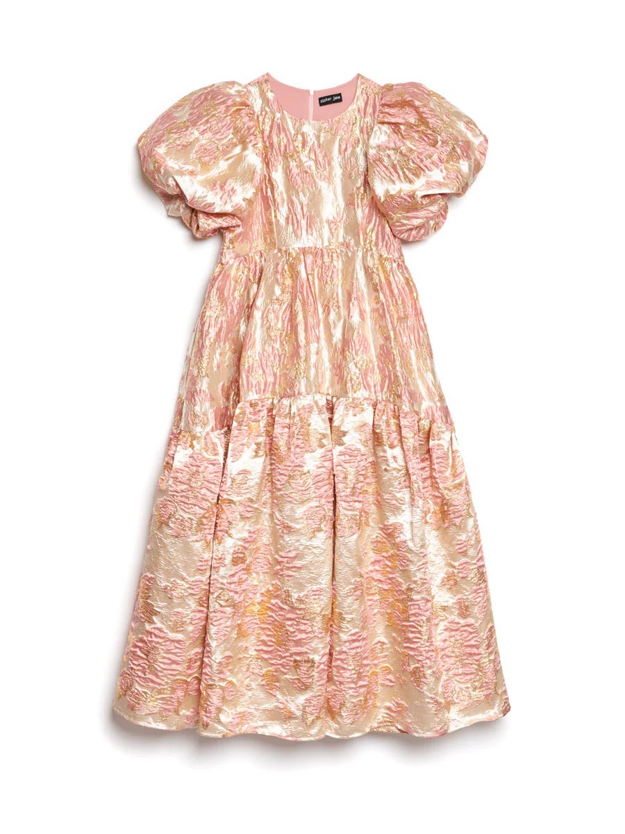 Harmonia Jacquard Midi Dress - Image 7